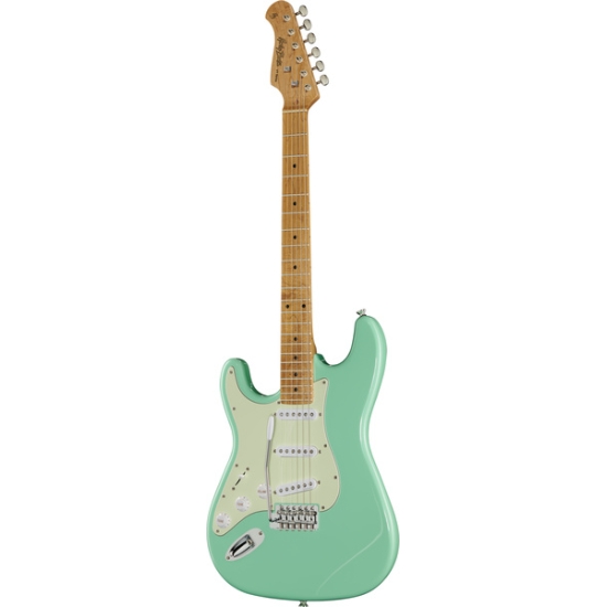 Harley Benton ST-62 CC MN LH Seafoam Green dla osoby leworęcznej