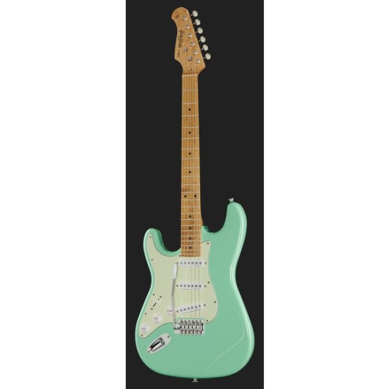 Harley Benton ST-62 CC MN LH Seafoam Green dla osoby leworęcznej