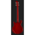 Harley Benton RB-600CS Classic Series+struny D'Addario EXL120 9-42
