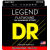 Harley Benton DC-Custom II Cherry +struny DR FL 11-48