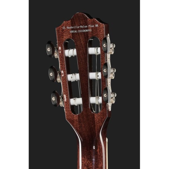 Harley Benton Nashville Nylon Plus Black+pokrowiec typu GigBag