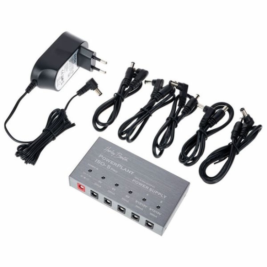 Zasilacz izolowany do efektów gitarowych Harley Benton PowerPlant ISO-5 Pro