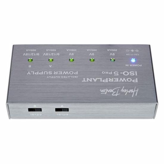 Zasilacz izolowany do efektów gitarowych Harley Benton PowerPlant ISO-5 Pro