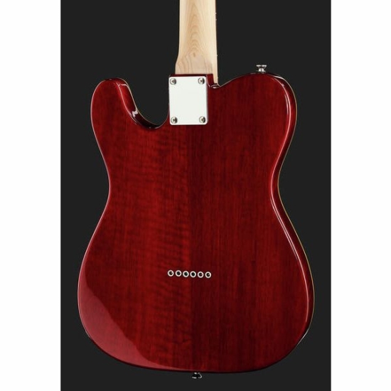 Harley Benton TE-90QM Trans Red