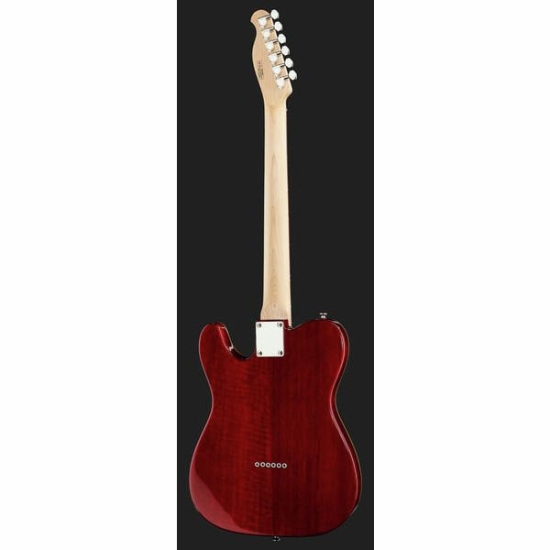 Harley Benton TE-90QM Trans Red