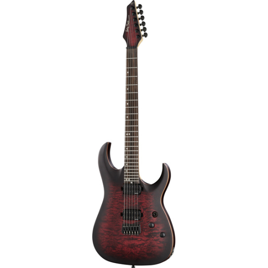 Harley Benton Amarok BKRD Quilted Burst