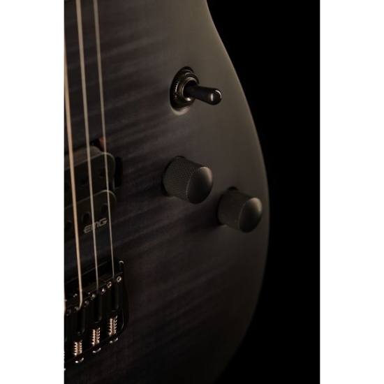 Harley Benton Amarok-BT BKNT Quilted Burst-gitara barytonowa