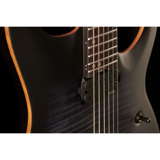 Harley Benton Amarok-BT BKNT Quilted Burst-gitara barytonowa