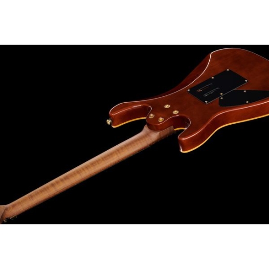 Harley Benton Guitar MAX Fusion Signature PF+Futerał LightCase