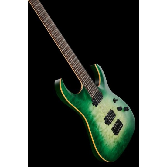 Harley Benton Amarok-BT EGNT Quilted Burst-gitara barytonowa