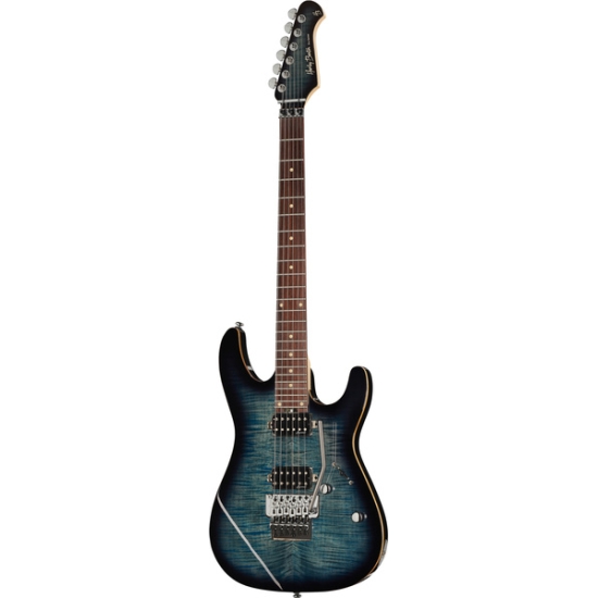 Harley Benton Fusion-III HH FR FBLB