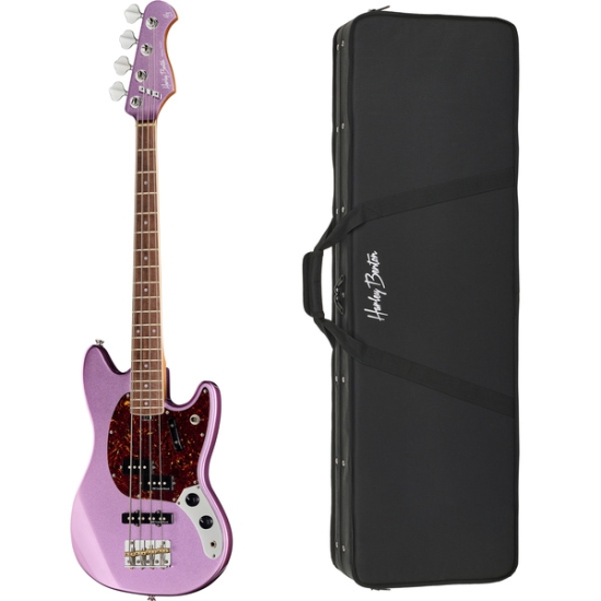 Harley Benton MV-4MSB Burgundy Mist + LightCase