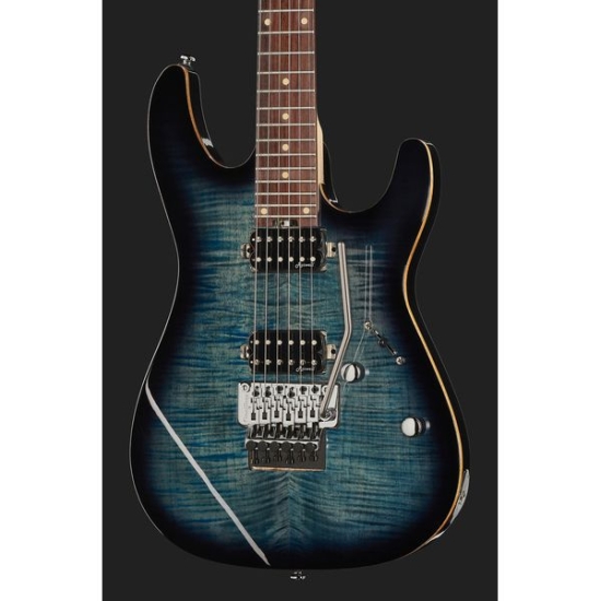 Harley Benton Fusion-III HH FR FBLB
