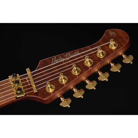 Harley Benton Guitar MAX Fusion Signature PF+Futerał LightCase