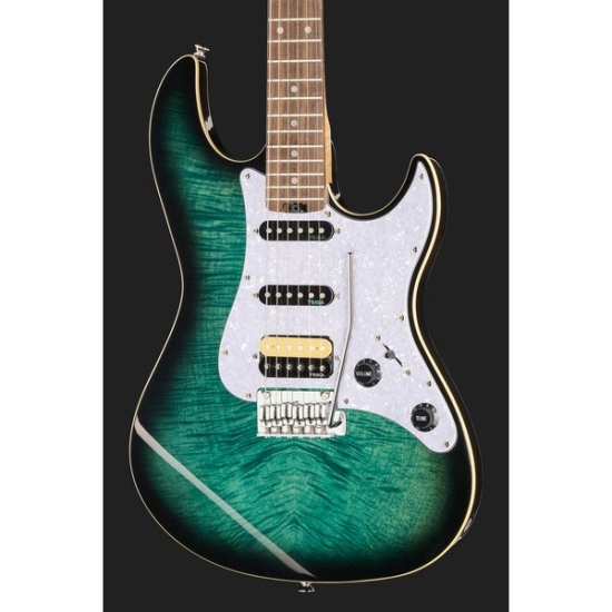 Harley Benton ST-Modern Plus MN HSS FBLB