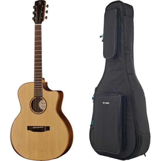 Harley Benton CLG-70SR CE NAT -zestaw gitarowy