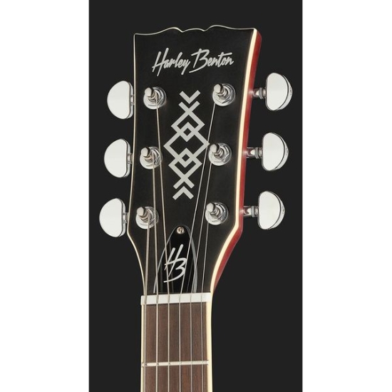Harley Benton SC-Custom III Satin Paradise Amber Flame