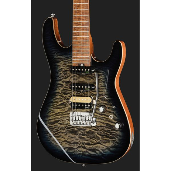 Harley Benton Fusion-IV HSS MN QBKB