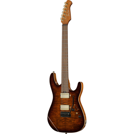 Harley Benton Fusion-IV HH RW FBB + struny Elixir Nanoweb 10-46
