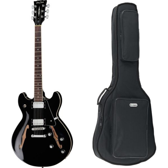 Harley Benton HB-35 BK Vintage Series+GigBag Thoman