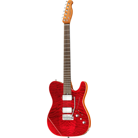 Harley Benton Fusion-T II HH RW QRB