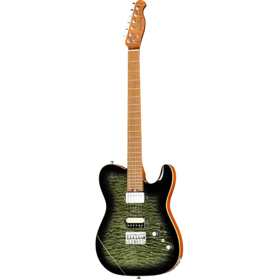 Harley Benton Fusion-T II HH MN HT QBKB