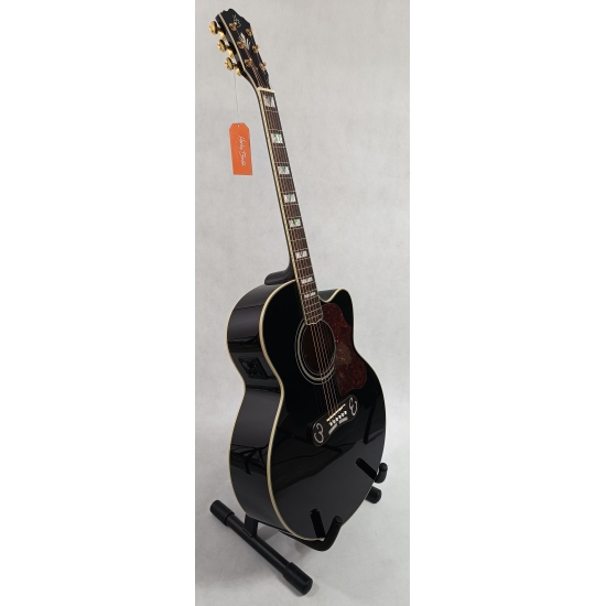 Harley Benton Custom Line King CE + pokrowiec Thomann typu Gigbag+struny Adamas