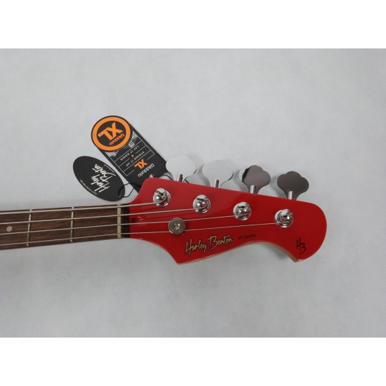 Zestaw Harley Benton JB-62CC DR +futerał Harley Benton LightCase-El-Bass