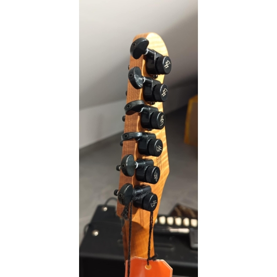 Harley Benton Fusion-III EMG HT Roasted SBK, WAGA 2,9 KG!!!