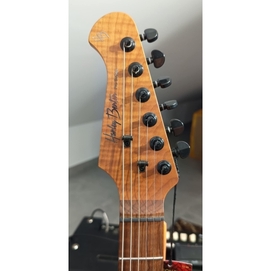 Harley Benton Fusion-III EMG HT Roasted SBK, WAGA 2,9 KG!!!