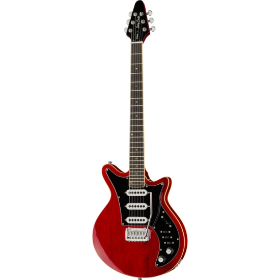 Harley Benton BM-75 Trans Red Deluxe Series