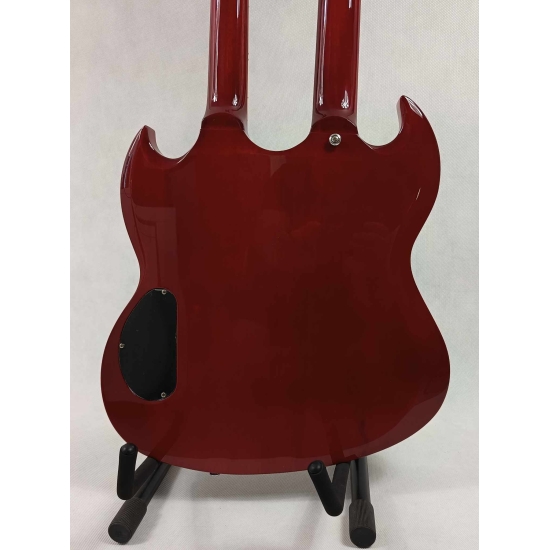 Harley Benton DC-Custom 612 Cherry + futerał