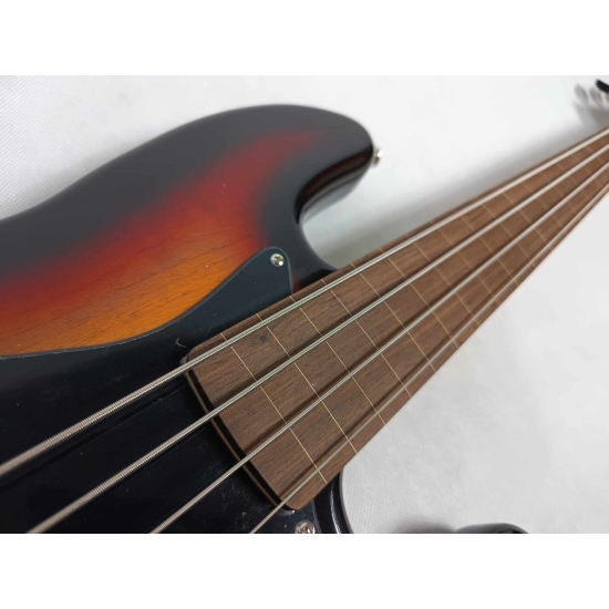 Harley Benton JB-75FL SB -bezprogowa fretless