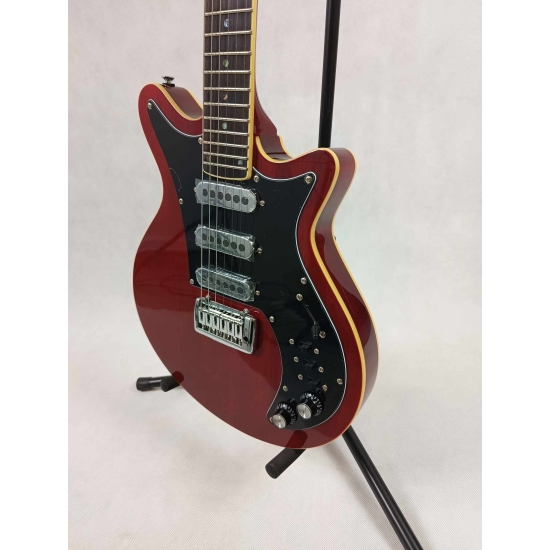 Harley Benton BM-75 Trans Red Deluxe Series