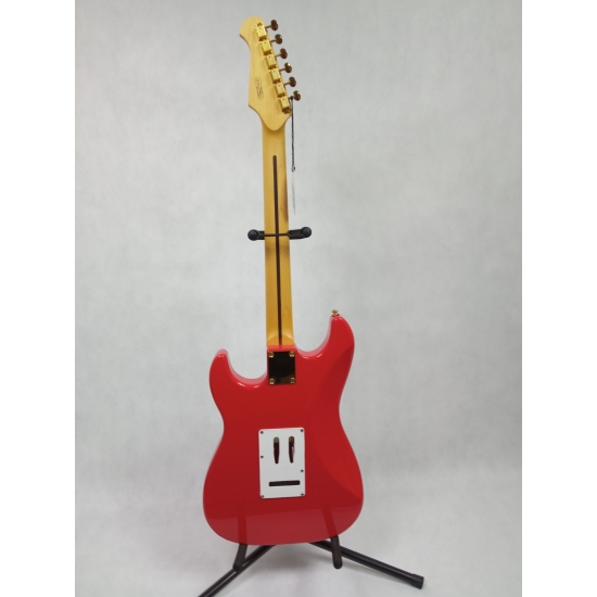 Gitara Harley Benton ST-59 HM Fiesta Red