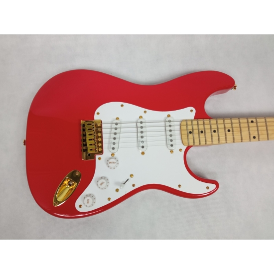 Gitara Harley Benton ST-59 HM Fiesta Red