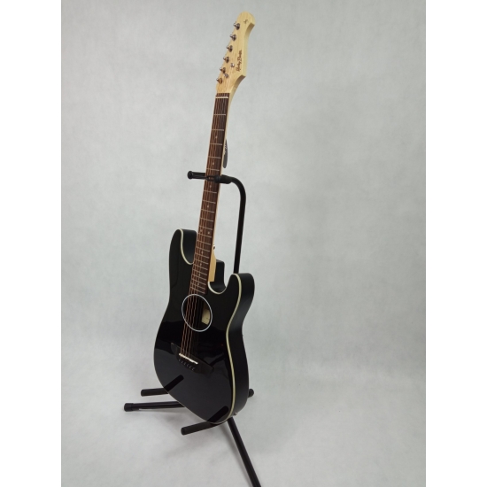 Harley Benton ST-Acoustic Black