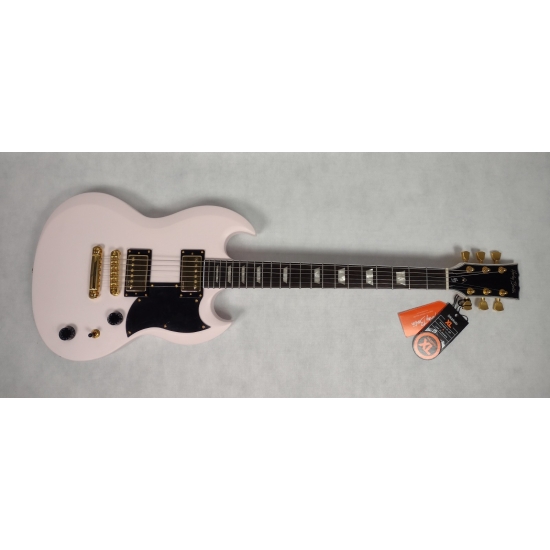 Harley Benton DC-DLX Gotoh Shell Pink