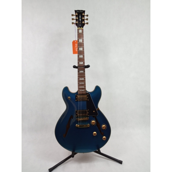 Harley Benton HB-35Plus Metalic Blue