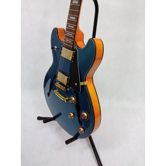 Harley Benton HB-35Plus Metalic Blue