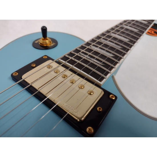 Harley Benton SC DLX Gotoh Daphne Blue