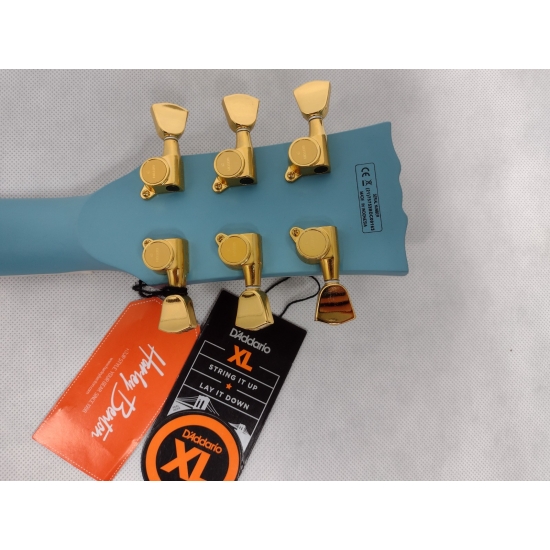 Harley Benton SC DLX Gotoh Daphne Blue