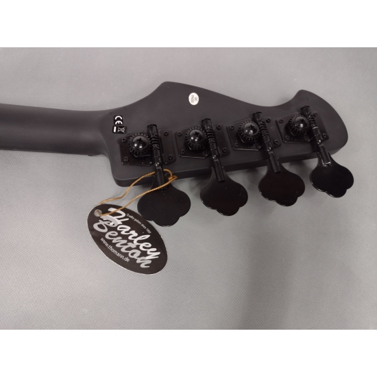 Harley Benton MB-4 Satine Black