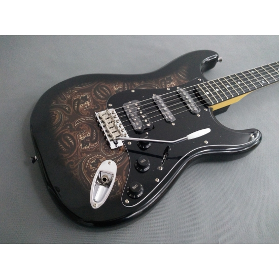 Harley Benton ST-70 HSS Black Paisley